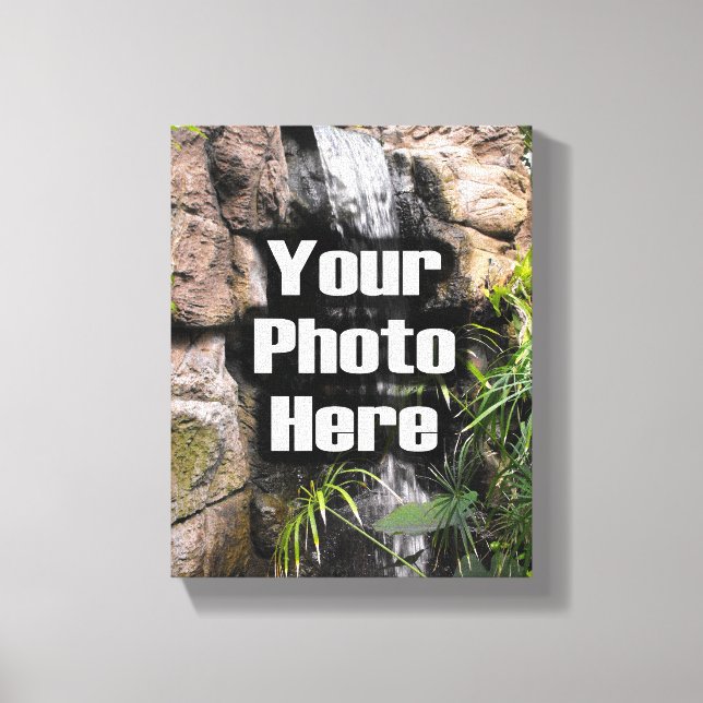 Custom Photo Wrapped Canvas (Front)