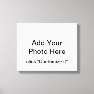 Custom Photo Wrapped Canvas