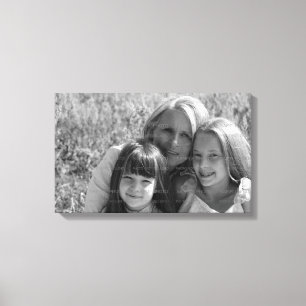 Custom Photo Wrapped Canvas   Mother's Day