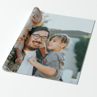 Custom Photo Wrapping Paper