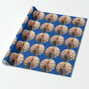 Custom photo wrapping paper