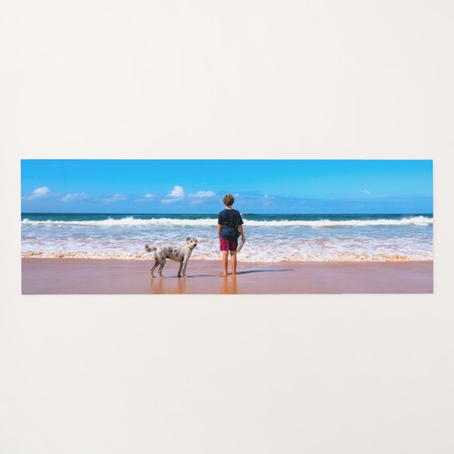 Custom Photo Yoga Mat Your Favourite Pets Photos (Back (Horizontal))