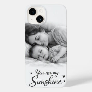 Custom Photo You Are My Sunshine Minimalist Phone  Case-Mate iPhone 14 Case