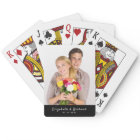Custom Photo Your Name Playing Cards