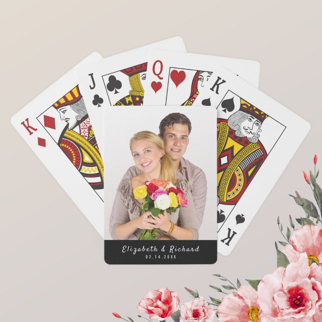 Custom Photo Your Name Playing Cards (Creator Uploaded)
