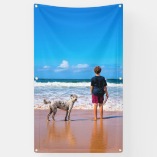 Custom Photo - Your Own Design - I Love My Pet Banner