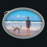 Custom Photo - Your Own Design - I Love My Pet Belt Buckle<br><div class="desc">Custom Photo Make Your Own Design - I Love My Pet - Personalised Family / Friends / Pets or Personal Gift - Add Your Photo / Text / Name - Resize and move or remove and add elements / text with customisation tool ! You can transfer this design to more...</div>