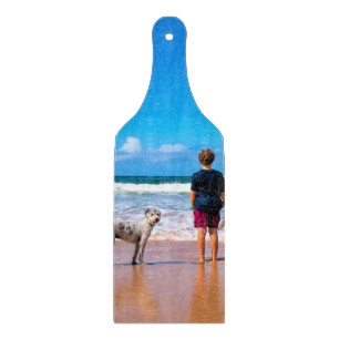 Custom Photo - Your Own Design - I Love My Pet Cutting Board