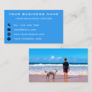 Custom Photo - Your Own Design - Special  Business Card