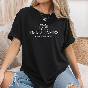 Custom Photographer Personalised Photography Photo T-Shirt