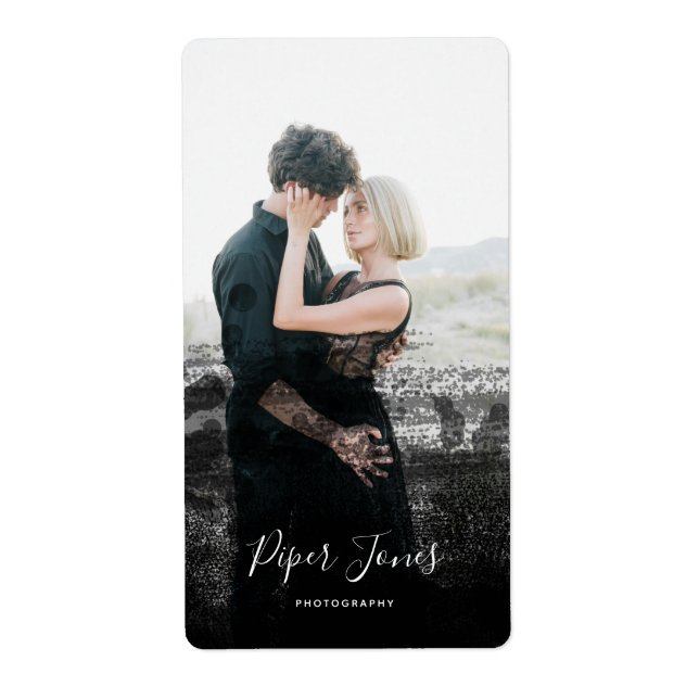 Custom Photography Black Abstract Photographer (Front)