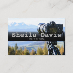 Custom Photography Business Card