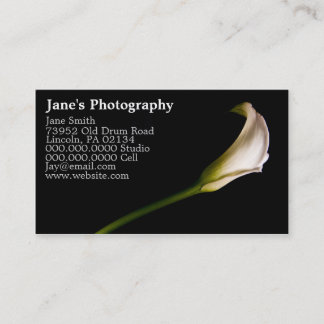 Custom Photography Business Cards