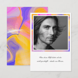 Custom Photography Greeting Card