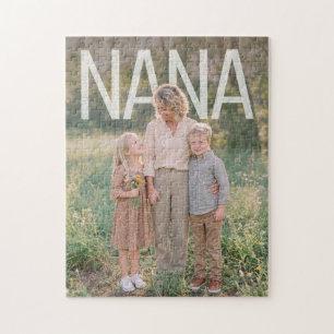 Custom PhotoPop Nana Jigsaw Puzzle