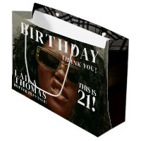 Custom Photos Birthday Party Magazine Cover