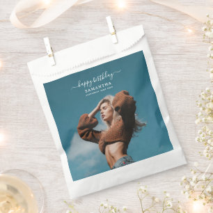 Custom Photos Birthday Party Selfie Picture Favour Bags