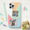 Custom Photos on Colourful Geometric Blocks Mosaic