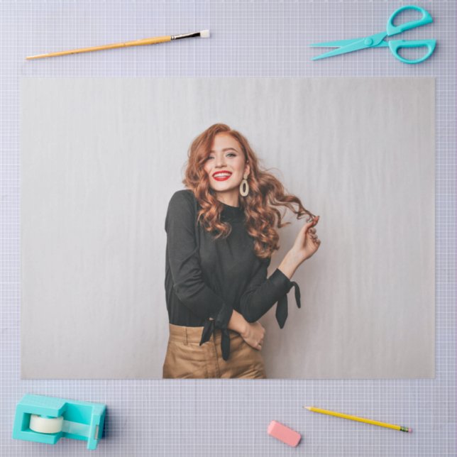 Custom Photos Party Selfie Picture Photography Tissue Paper (Craft)