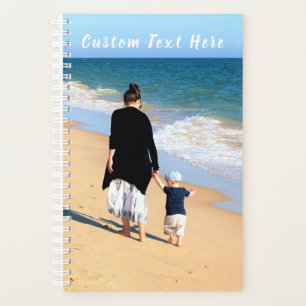 Custom PhotoText Planner Your Family Photos MOM