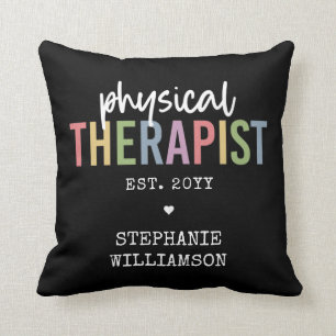 Custom Physical Therapist PT Graduation Cushion