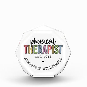 Custom Physical Therapist PT Graduation gifts Photo Block