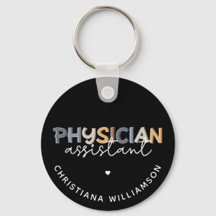 Custom Physician Assistant PA Appreciation Gifts Key Ring