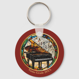 Custom Piano Musical Instrument  Key Ring