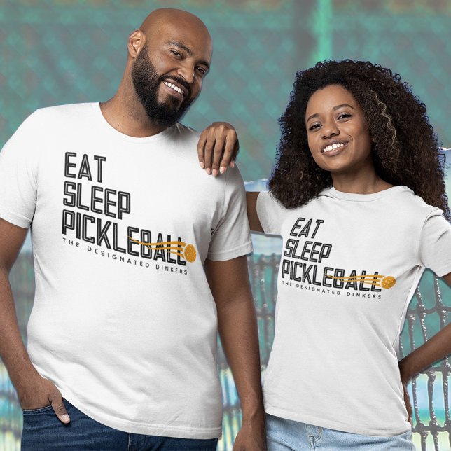 Custom Pickleball Club Name T-Shirt (Creator Uploaded)
