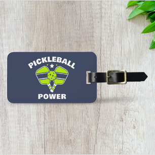 Custom Pickleball Team Luggage Tag