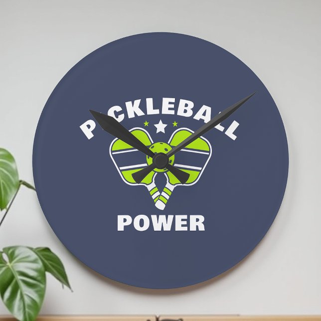 Custom Pickleball Team Round Clock (Creator Uploaded)