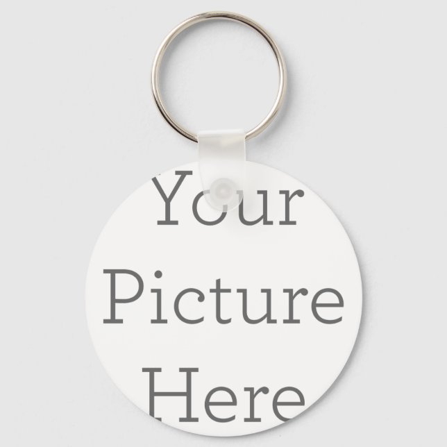 Metal Circle Keychain, 2" (Front)