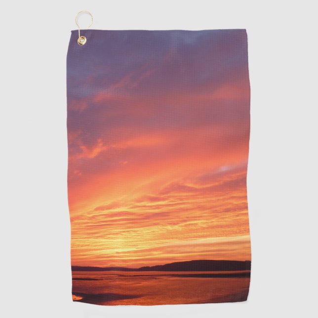 Custom Picture Personalised Photo Golf Towel (Front)