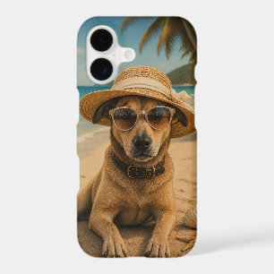 Custom Picture & Text Retro Beach Poster
