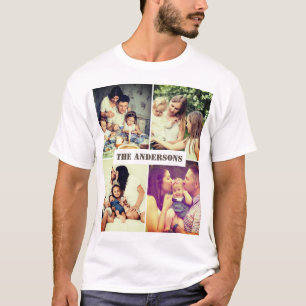 Custom pictures with text T-Shirt
