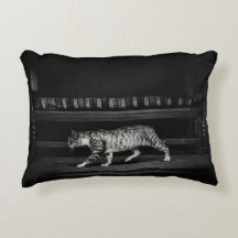 Custom pillow with cat photo