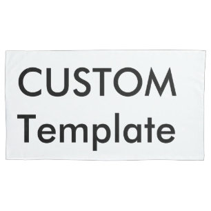 Custom Pillowcase King Size 20" x 40"