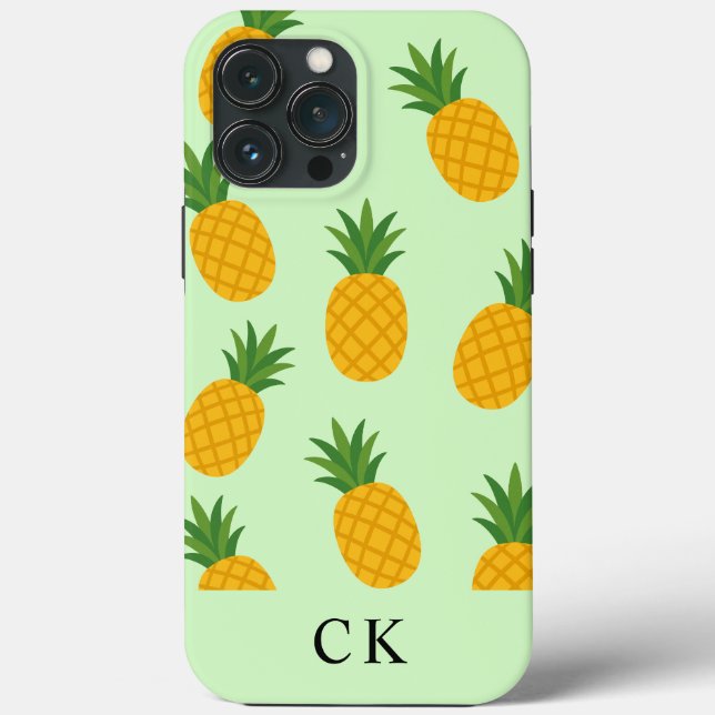 Custom Pineapple Case-Mate iPhone Case (Back)