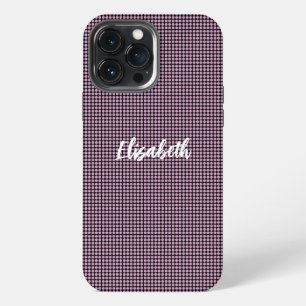 Custom Pink and Blue Dot Barely There Phone Case