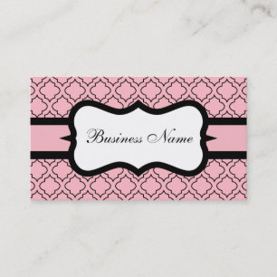 Custom Pink Business Cards