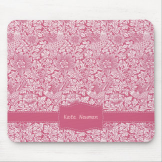 Custom Pink Chintz Mouse Mat