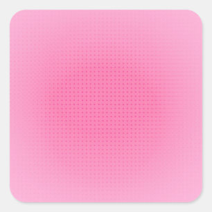 Custom Pink Colour Elegant Blank Template Square Sticker