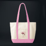 Custom Pink Flamingo 50th Birthday Novelty Swag Tote Bag<br><div class="desc">Cute personalised 50th birthday party flamingo gag tote bag. Add your name and message by clicking on the "Personalise" button to create a unique party swag for your celebration. Makes a perfect keepsake for guests to remember this special milestone.</div>