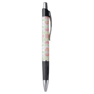 Custom Pink Floral with Name Pen