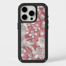 Custom Pink Flower iPhone Case |Floral Speck Case