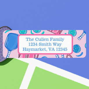 Custom Pink Pickleball