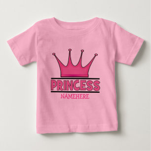 Custom Pink Princess T-shirt