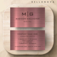 Custom Pink Purple Metal Style Professional