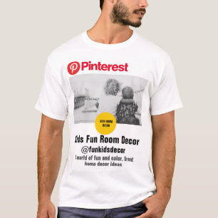 Custom pinterest photo promotional T-Shirt