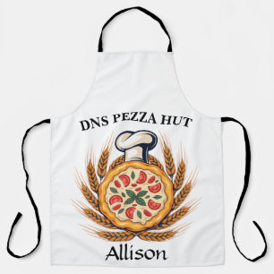 Custom Pizza Chef Apron Personalised Pizzeria